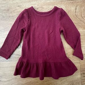 Cat & Jack Waffle Knit Top